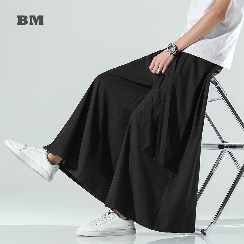 Men'S Kimono Accessories - Męskie japonskie hakama Harajuku kimono plus
