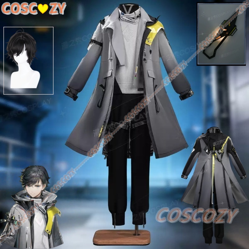 Men Accessories Set - Kostium Cosplay Endministratorki A B Gra
