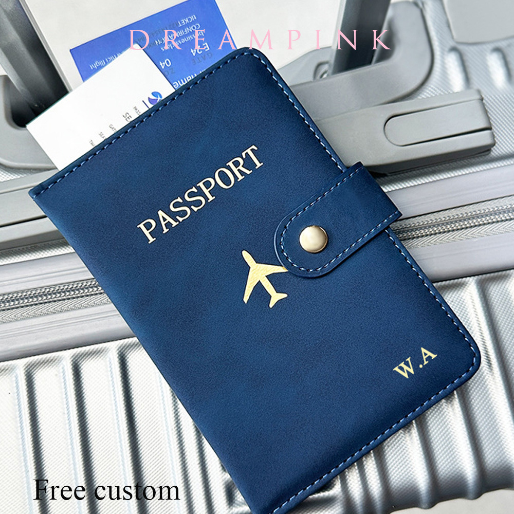 Men Accessories Name - Personalizowany Portfel na Paszport z Imieniem