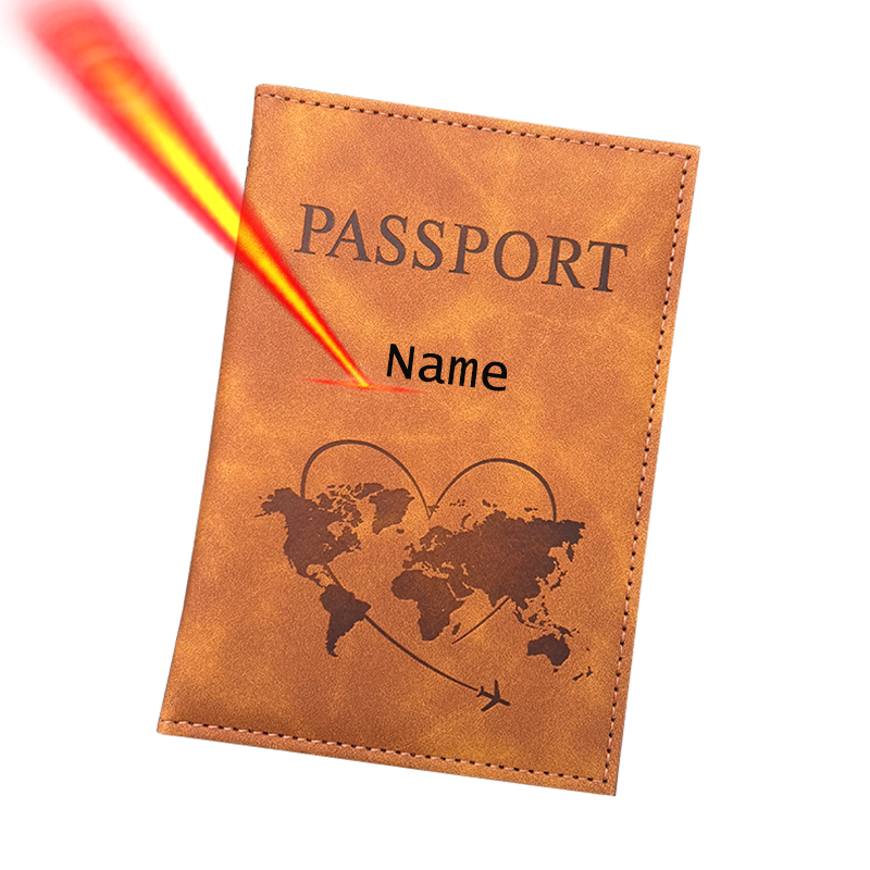 Men Accessories Name - Spersonalizowane etui na paszport z imieniem