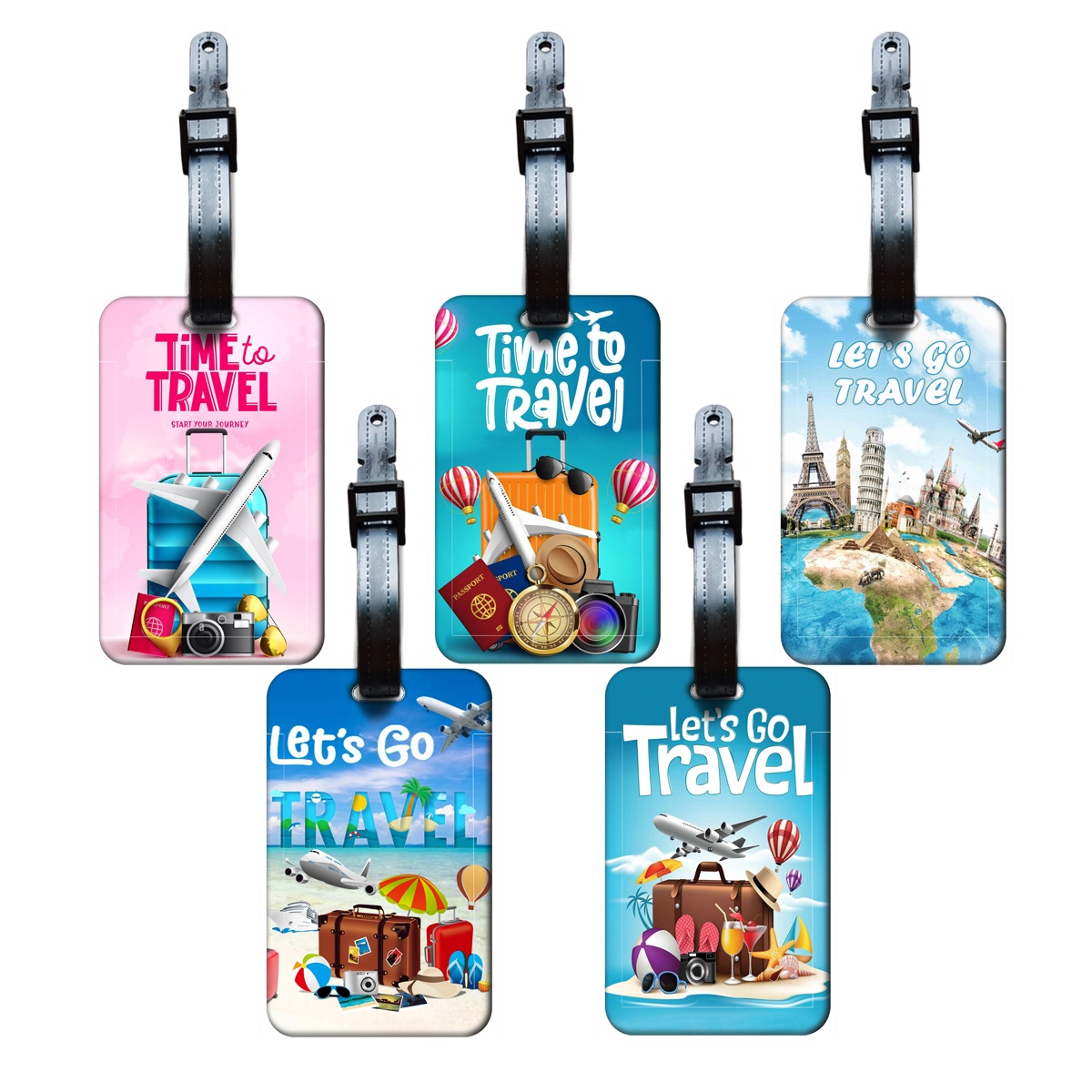 Men'S Accessories Holder - Etykieta Bagażowa w Stylu Podróżniczym Męska