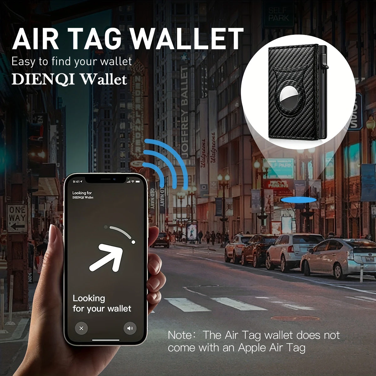 Etui na karty kredytowe RFID,  – Men'S Accessories Holder recenzja i cena