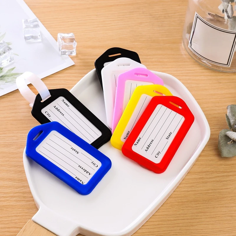 5 SZT. Etykiety do bagażu, pla – Men'S Accessories Holder recenzja i cena