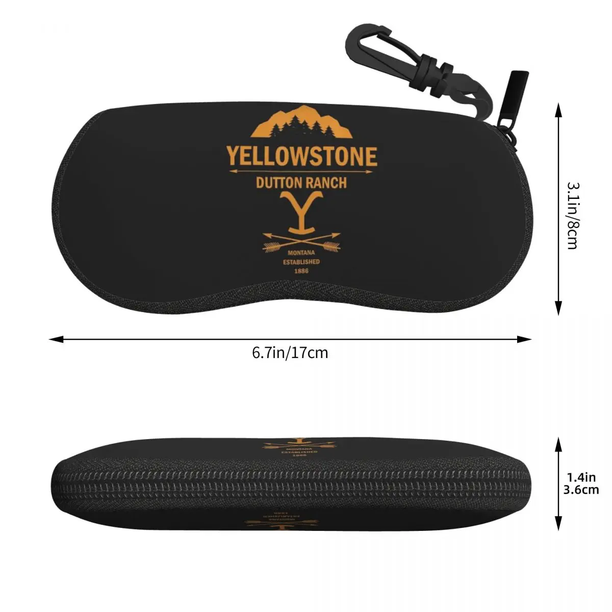 Etui na okulary Yellowstone Du – Men'S Yellowstone Accessories recenzja i cena