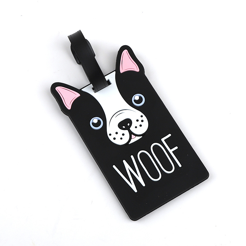 1szt Cartoon Animal PVC Luggag – Men Accessories Name recenzja i cena