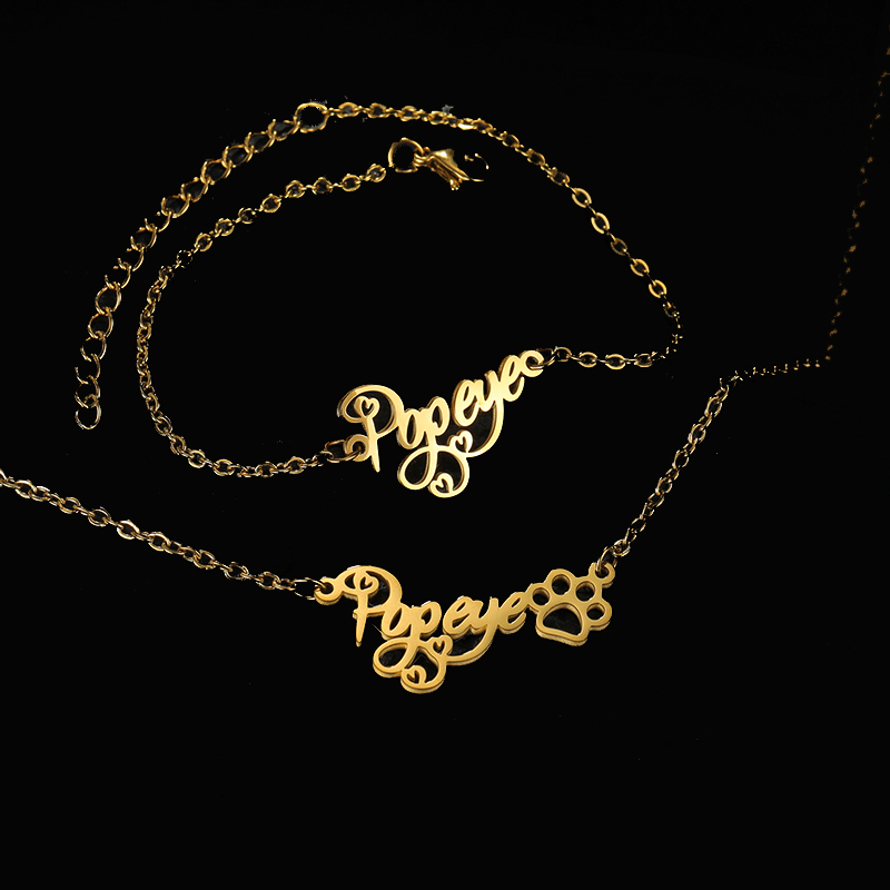 Goxijite Dostosuj nazwę Naszyj – Men Accessories Name recenzja i cena
