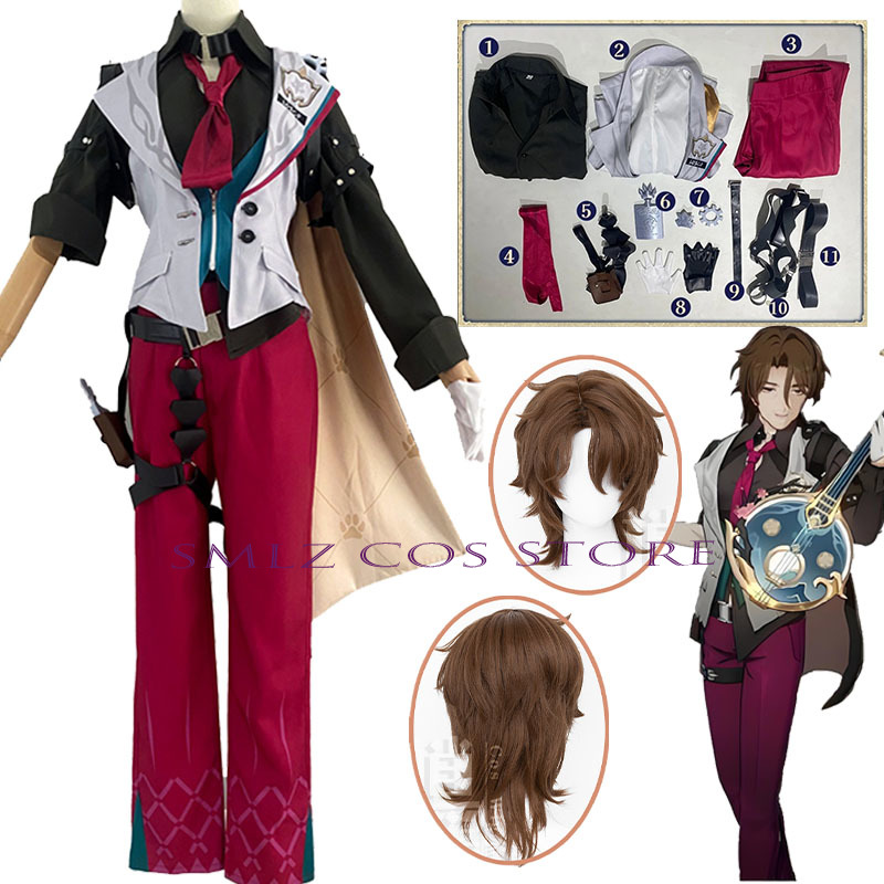 Gallagher Cosplay Honkai Star  – Men Accessories Set recenzja i cena
