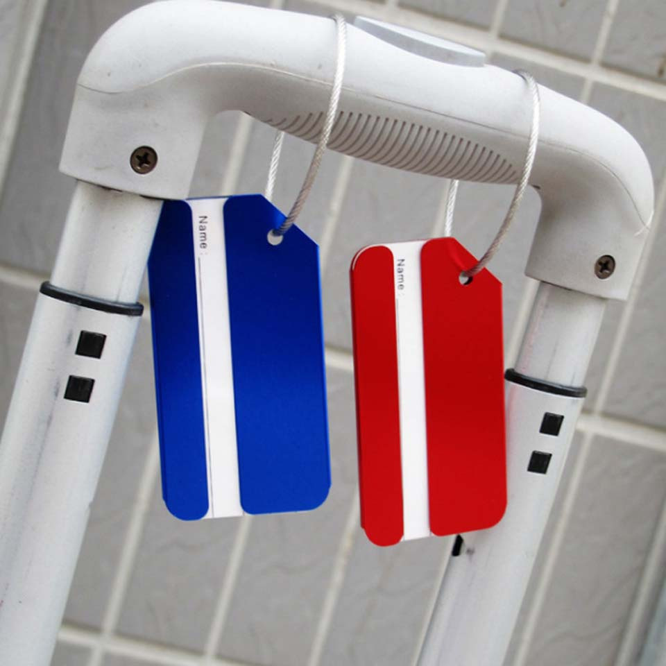 6 szt. Aluminiowe zawieszki id – Men Accessories Name recenzja i cena