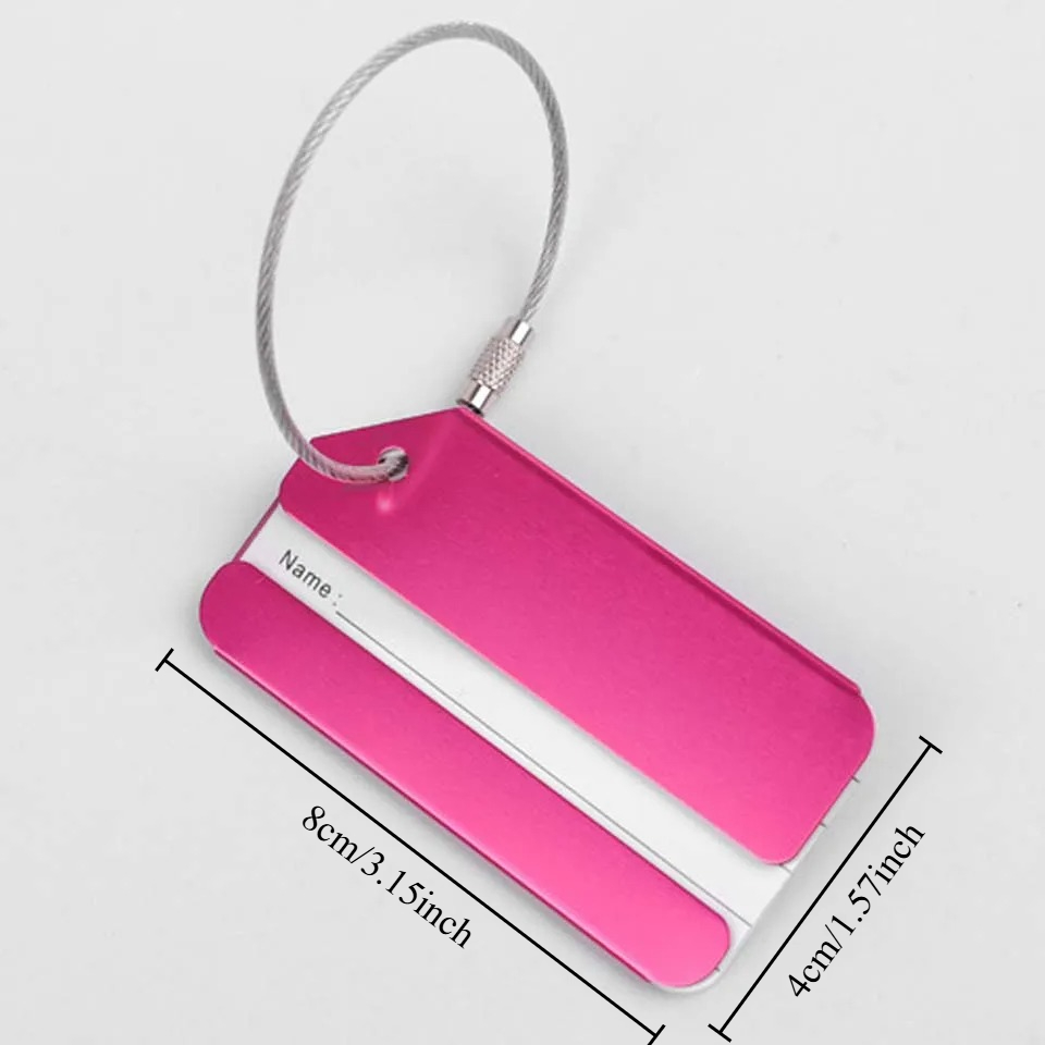 6 szt. Aluminiowe zawieszki id – Men Accessories Name recenzja i cena