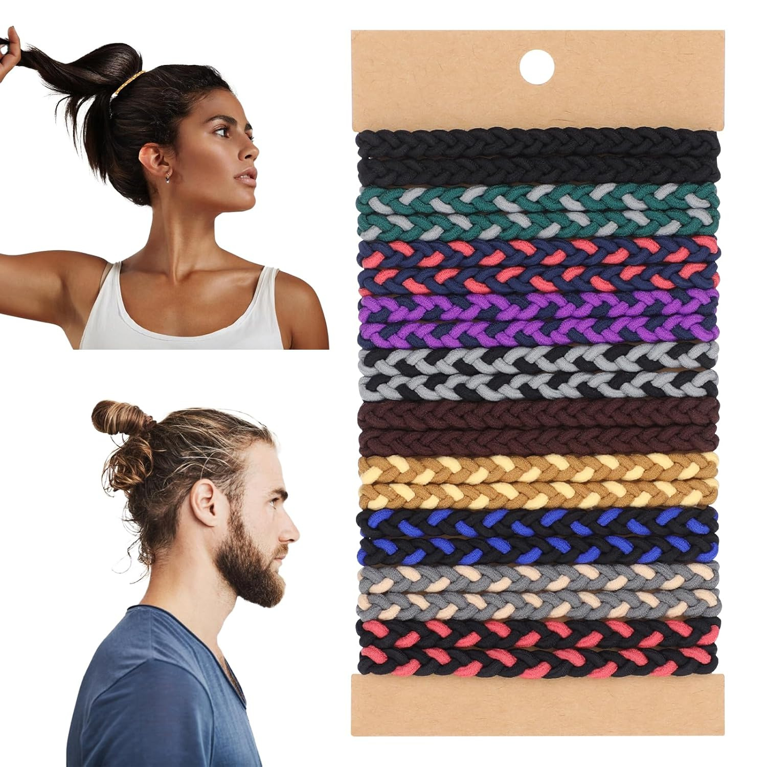 10 szt. Boho Gumki do Włosów B – Men'S Accessories Holder recenzja i cena