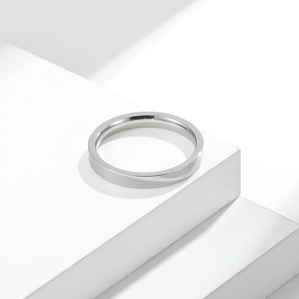 3MM Klasyczna prosta stal nier – Men Accessories Name recenzja i cena