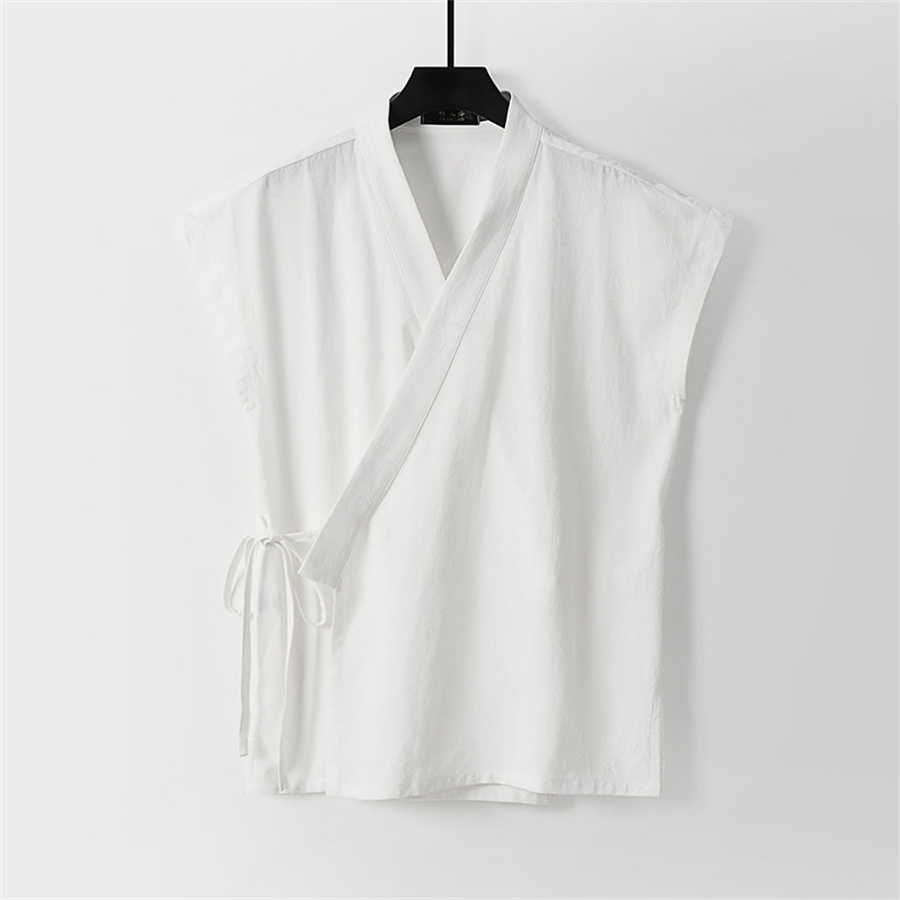 Męskie chińskie lniano-bawełni – Men'S Kimono Accessories recenzja i cena