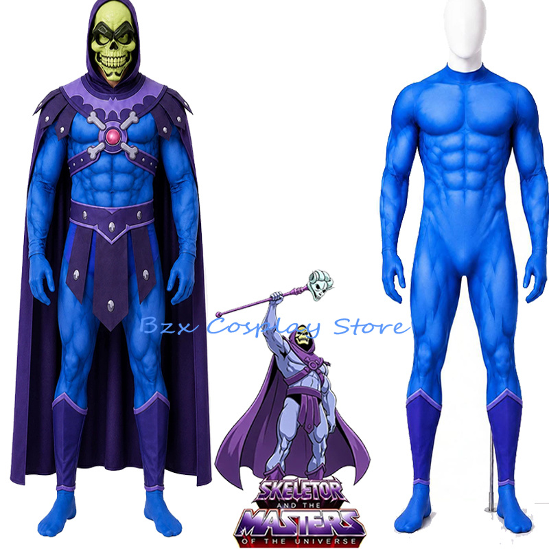 Kostium cosplay Króla Skeletor – Men Accessories Set recenzja i cena