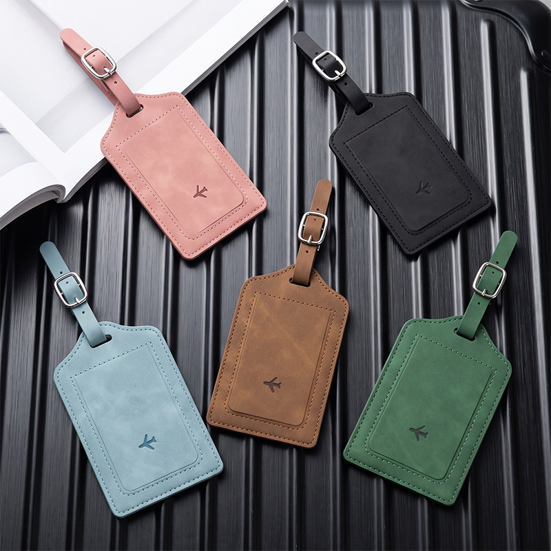 1 szt. etykieta na bagaż z PU  – Men Accessories Name recenzja i cena