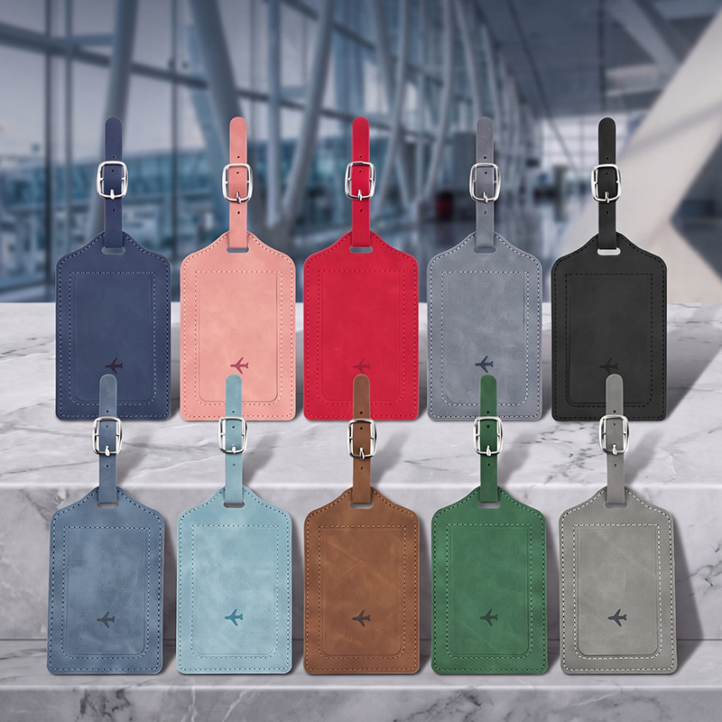1 szt. etykieta na bagaż z PU  – Men Accessories Name recenzja i cena